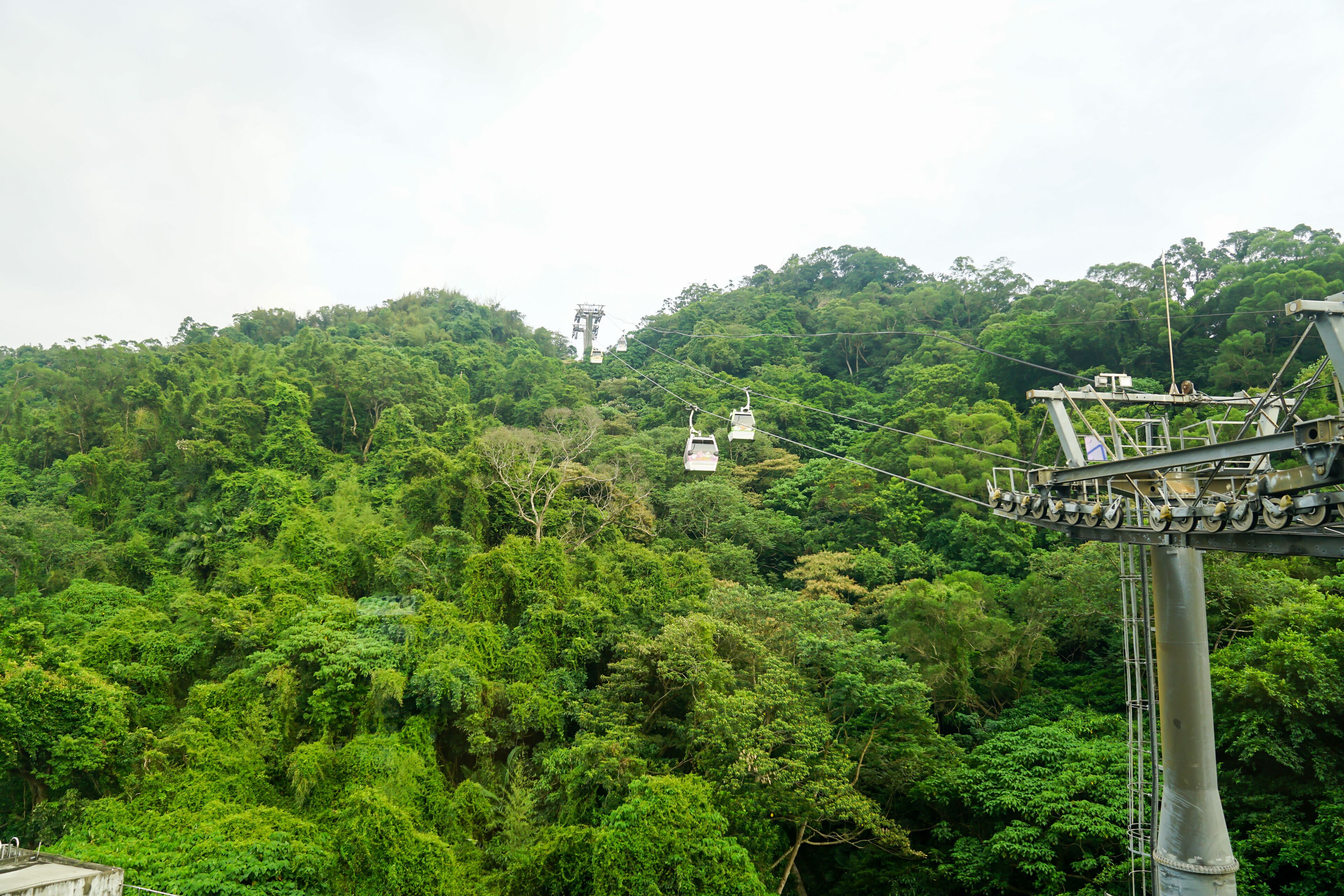 Maokong gondola with mountain around., Taipei, Taiwan.; Shutterstock ID 770155015; purchase_order: SF 06557000; job: ; client: ; other: