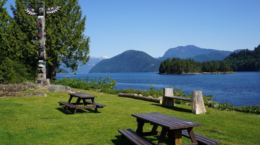 Boat launch in Egmont, BC, Beautiful
