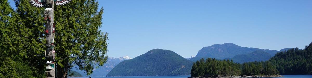 Boat launch in Egmont, BC, Beautiful