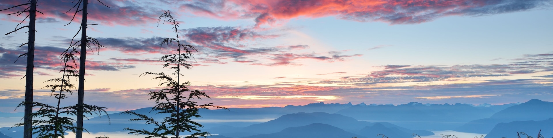 Bowen Lookout at sunset,  Cypress Mountain, Vancouver, BC; Shutterstock ID 457714834; Purchase Order: -