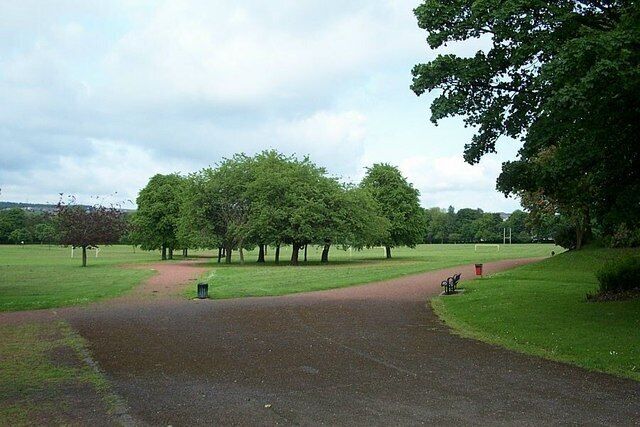 Dunbeth Park, Coatbridge Large area of parkland with football and rugby pitches.