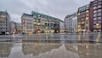Hamburg - Gänsemarkt bei Regenwetter HD