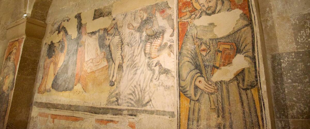 Otranto Cathedral which includes heritage architecture, a church or cathedral and religious aspects