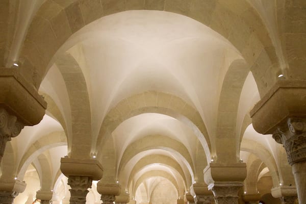 Otranto Cathedral featuring a church or cathedral, interior views and religious elements