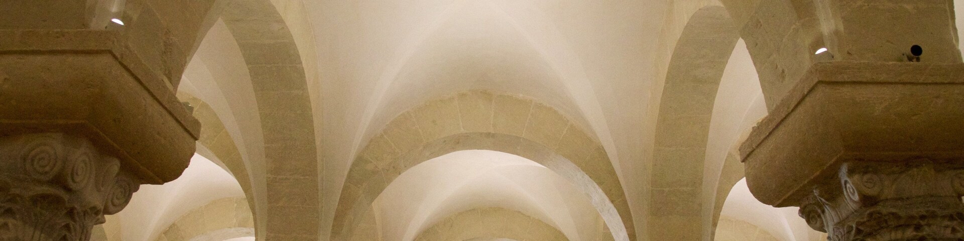 Otranto Cathedral featuring a church or cathedral, interior views and religious elements