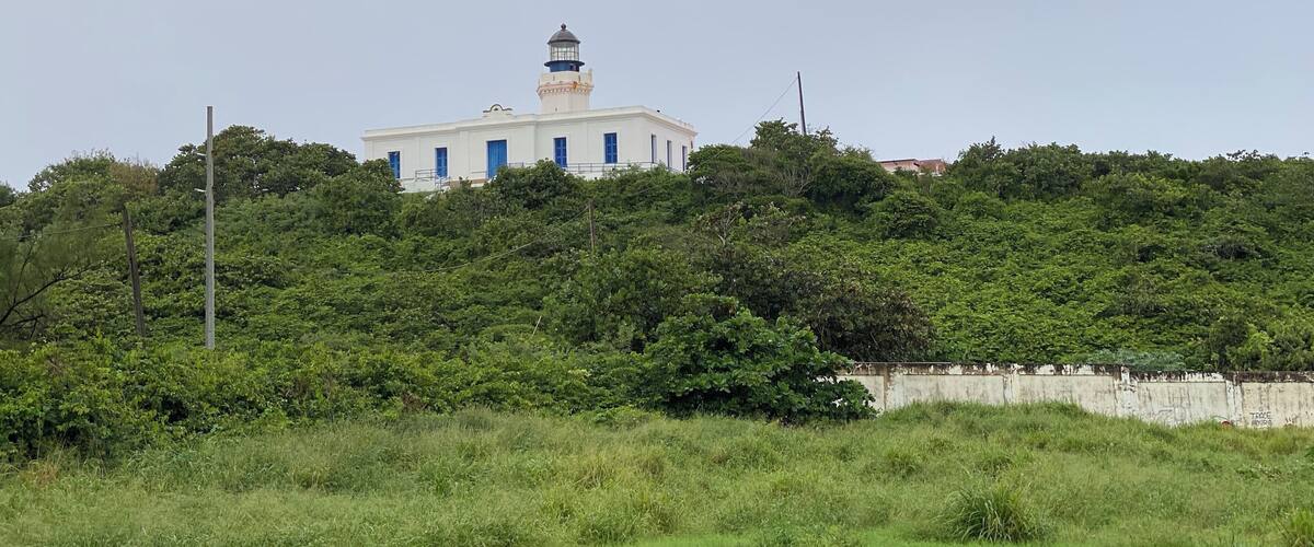 The 2nd lighthouse I saw on the west of Puerto Rico. This is more accessible