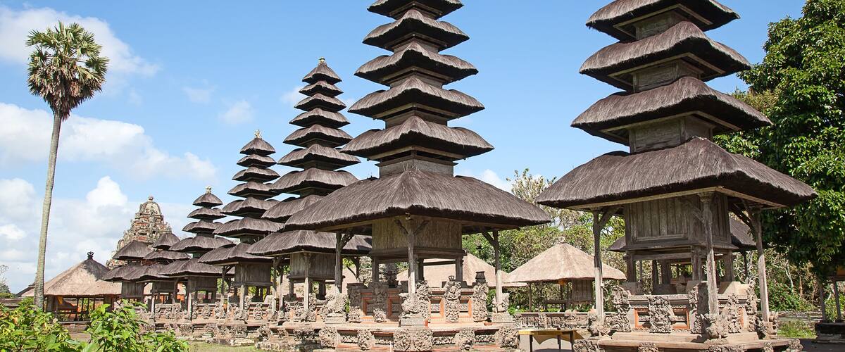 Pura Taman Ayun near Mengwi, Bali, Indonesia.