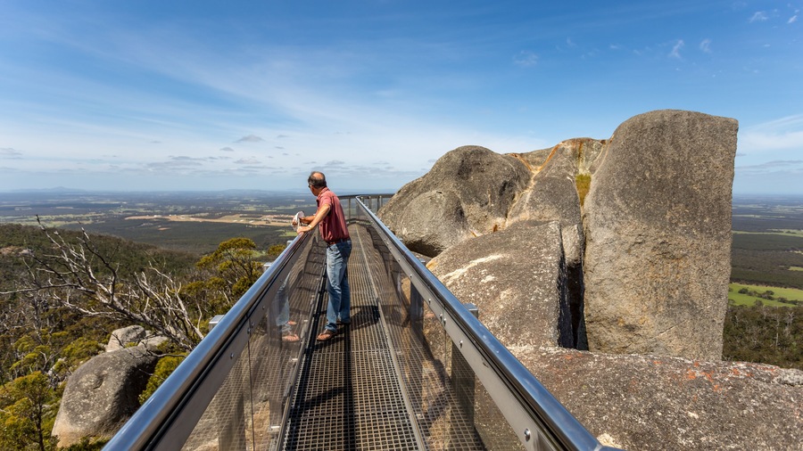"Granite Skywalk" - Porongorups National Park, Albany, Western Australia - 2014