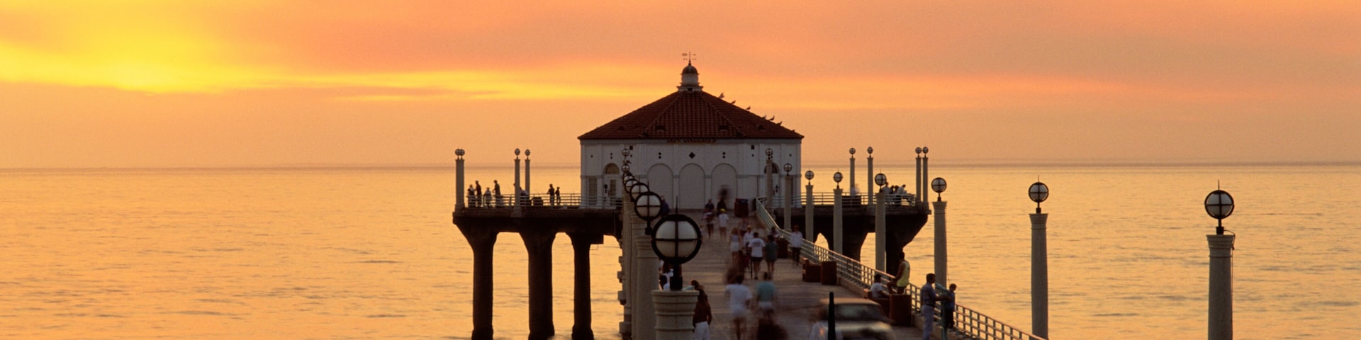 Manhattan Beach Pier in California