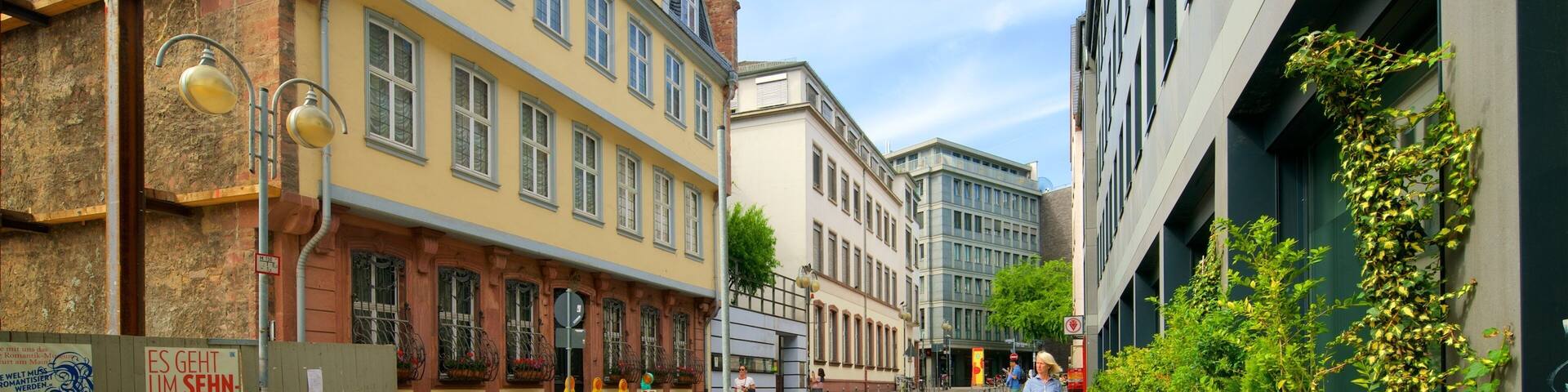 Goethe House which includes heritage elements