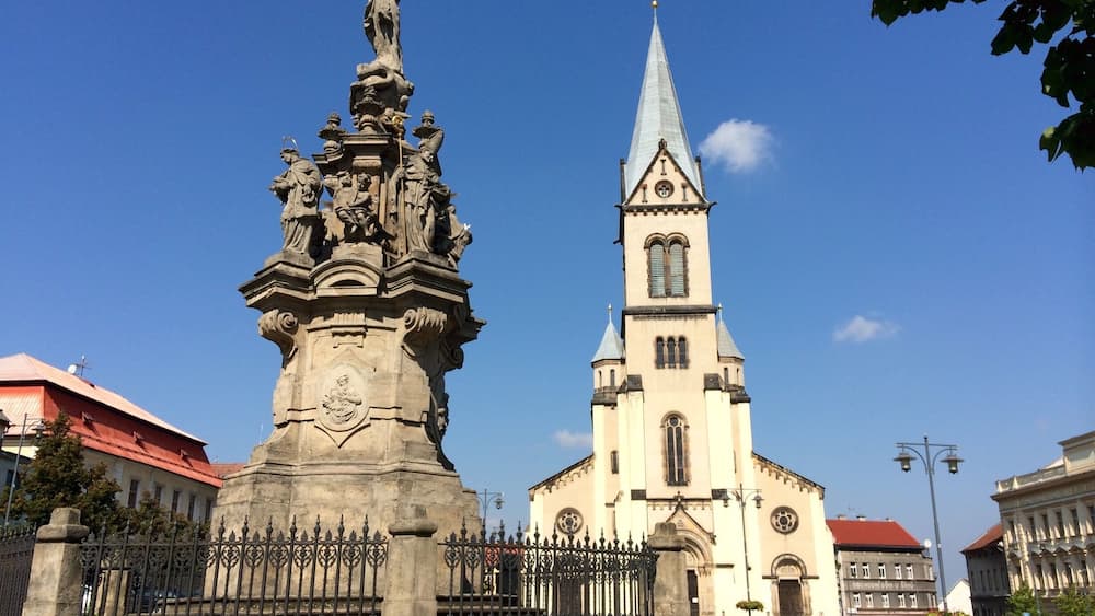 Small town near Prague