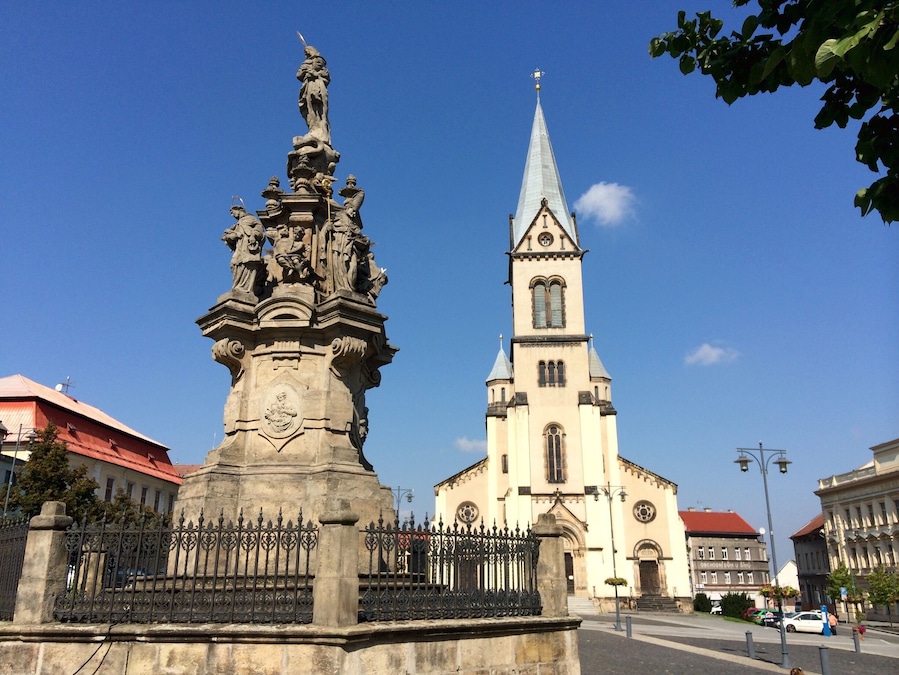 Small town near Prague