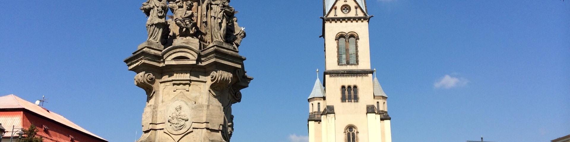 Small town near Prague