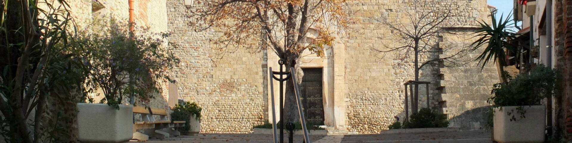 Elne, France: Cathédrale Sainte-Eulalie-et-Sainte-Julie, (view W)