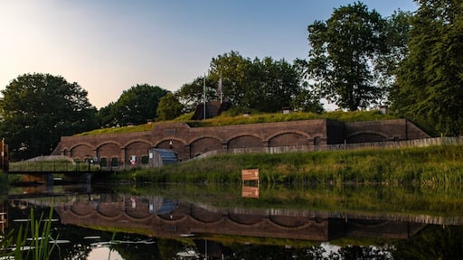 Fort Ruigenhoek was built in 1870 and was part of the Dutch waterline defence system