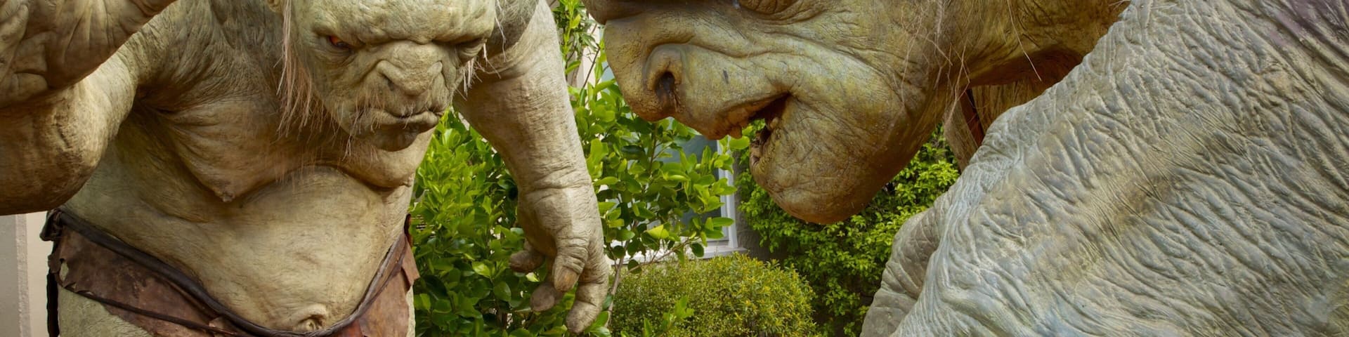 Weta Workshop showing art and interior views