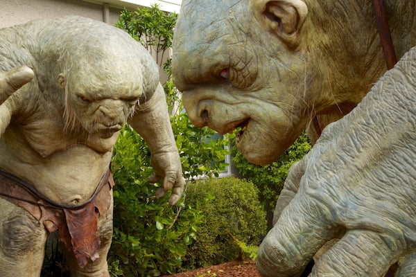 Weta Workshop showing art and interior views