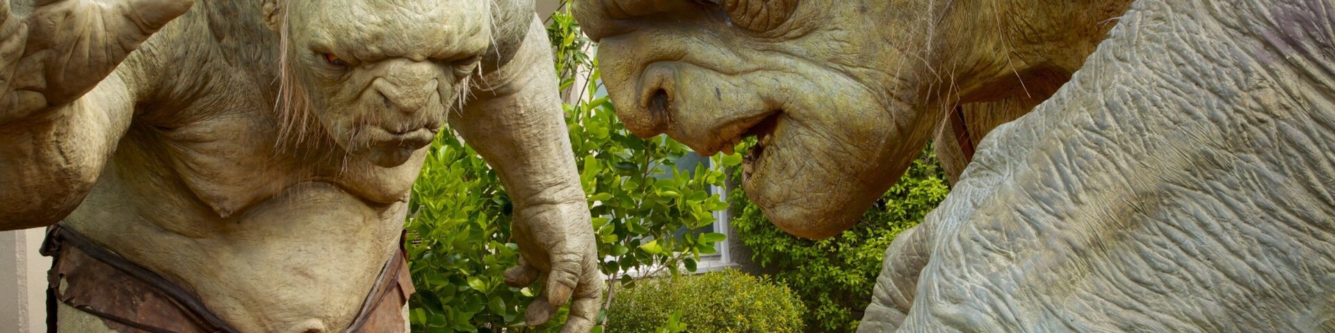 Weta Workshop showing art and interior views