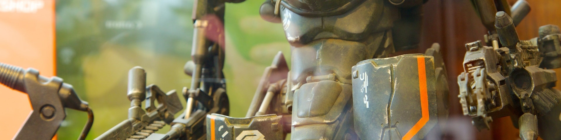 Weta Workshop showing art and interior views
