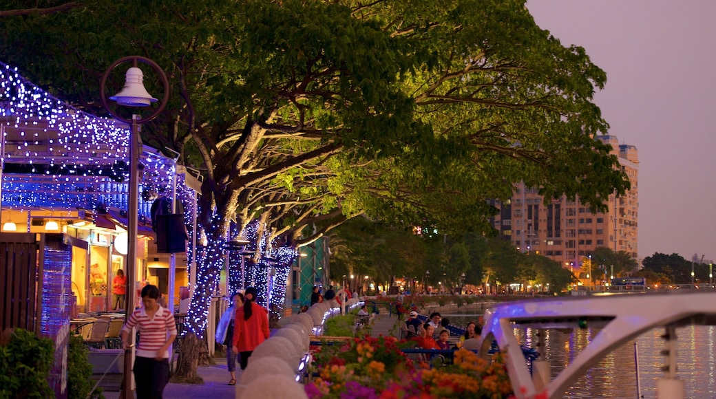 Ái Hà trong đó bao gồm thành phố và cảnh đêm