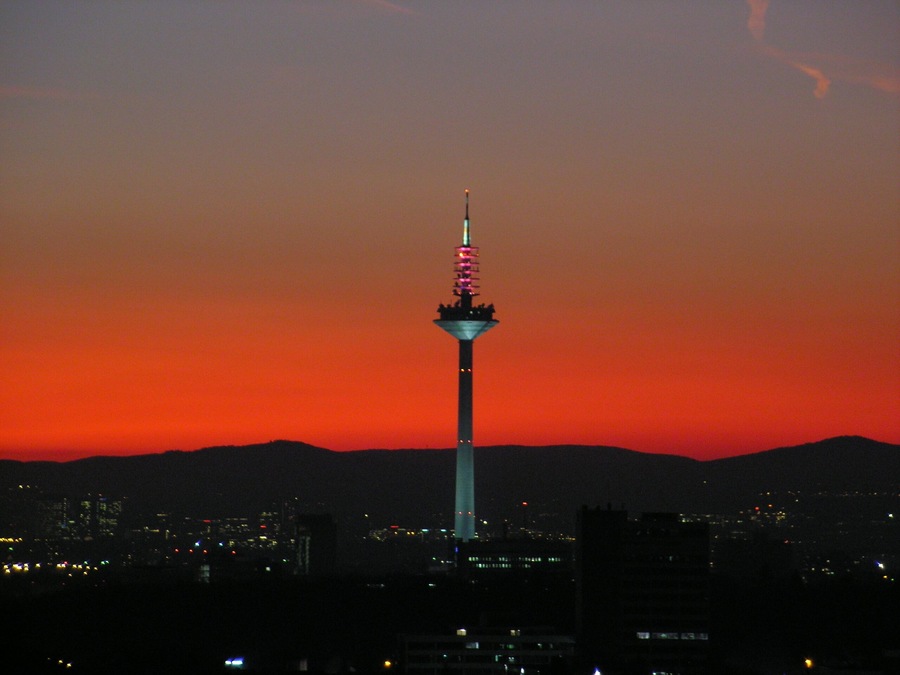 TV Tower/Europaturm (view from Bornheim)