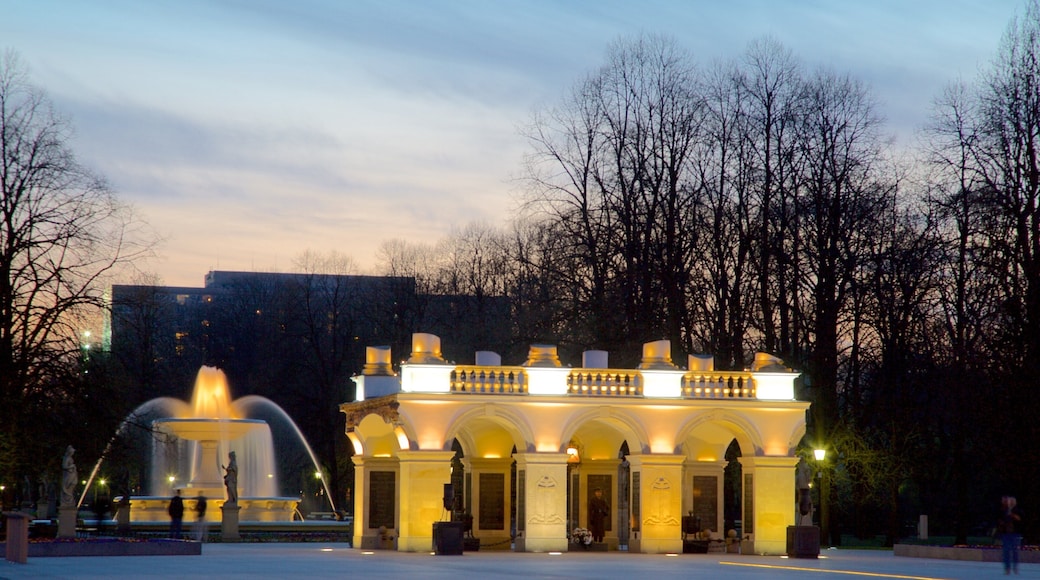 Tomb of Unknown Soldier which includes a fountain and a memorial