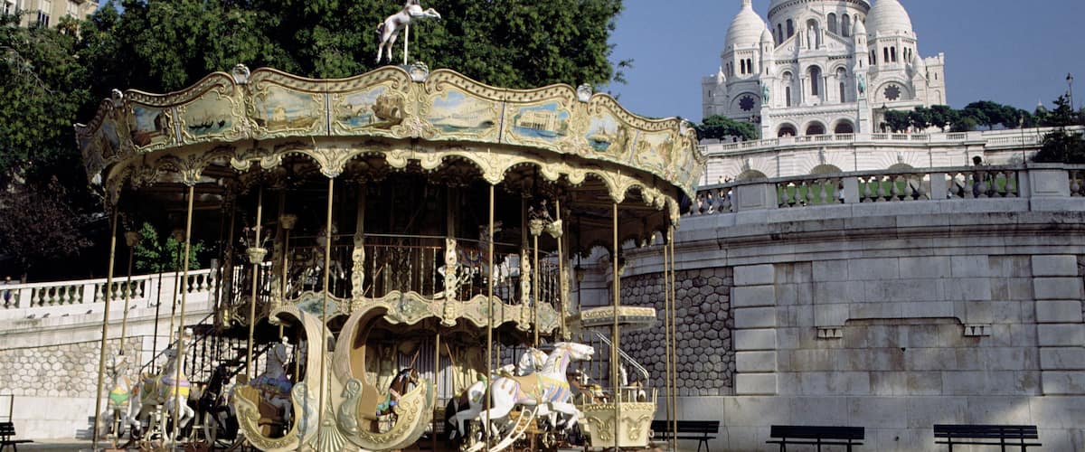 Carousel in Front of Sacre Coeur