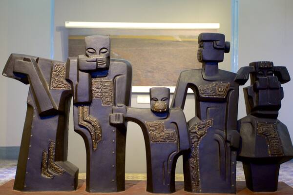 Museum of Fine Arts mit einem Innenansichten und Kunst