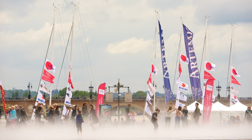 Bordeaux som viser fjell