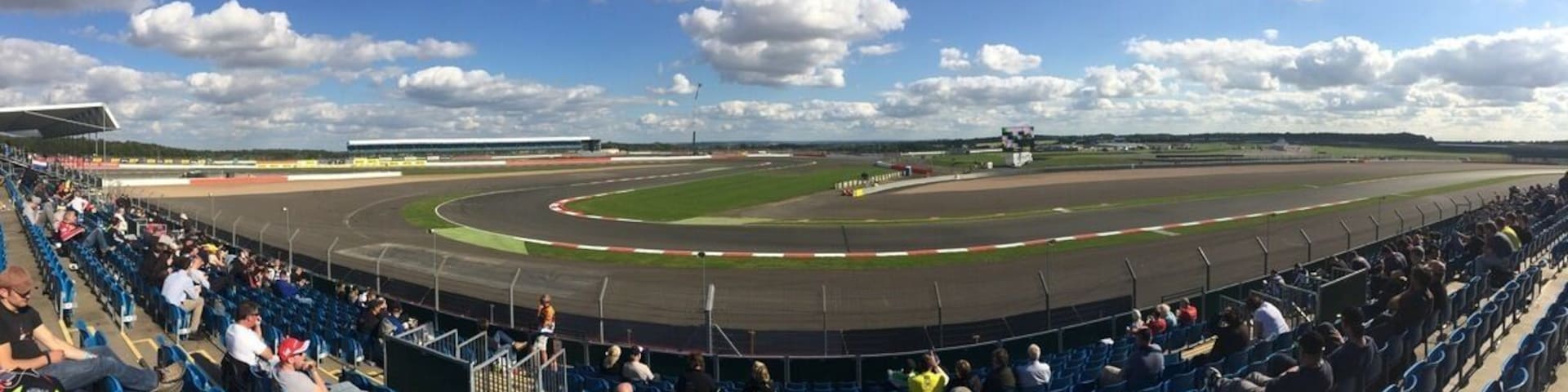 Silverstone. Good facilities and a good view of the action. Lost forever with MotoGP moving to a circuit that's not even built!!!