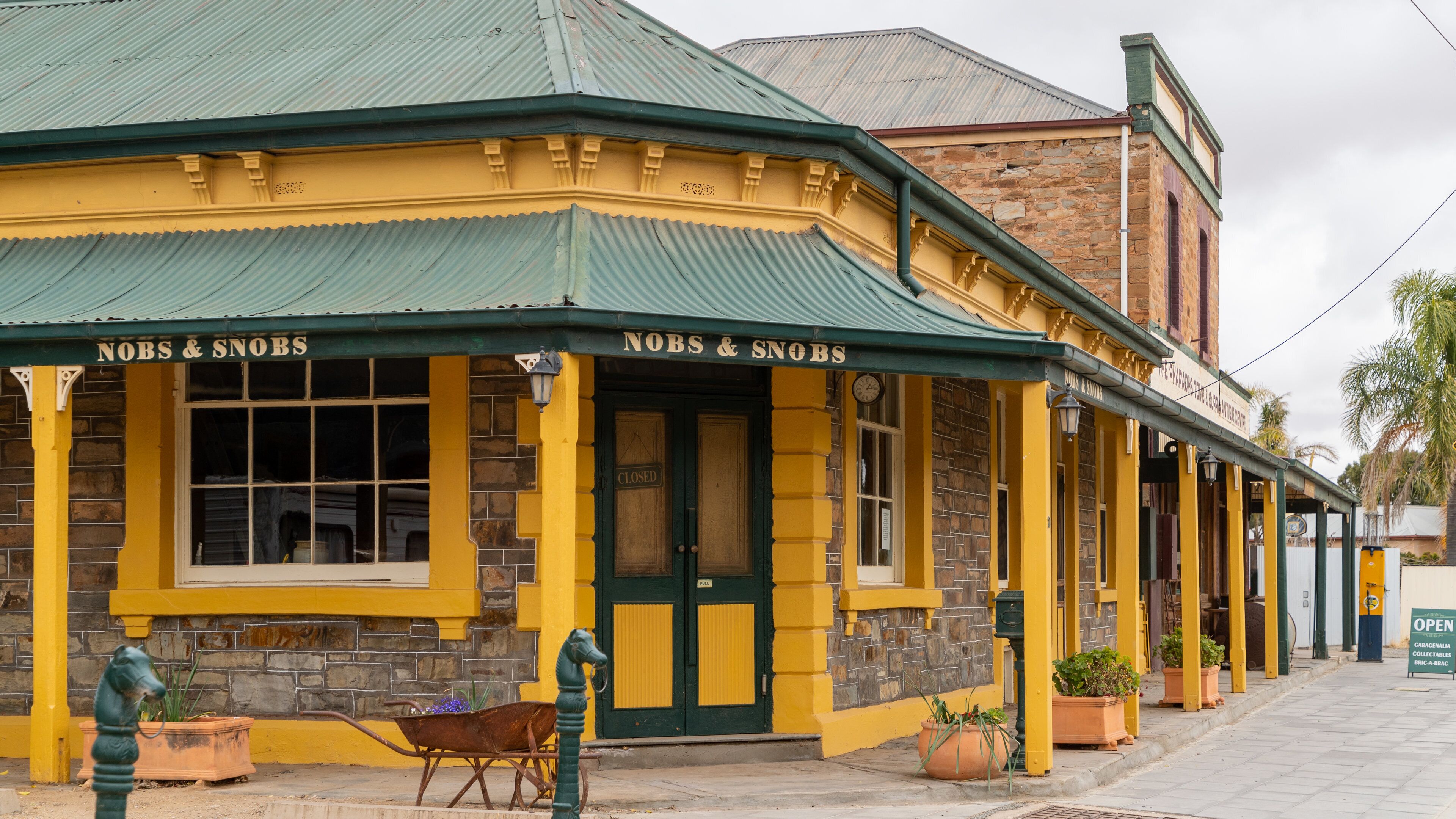 Burra featuring heritage elements