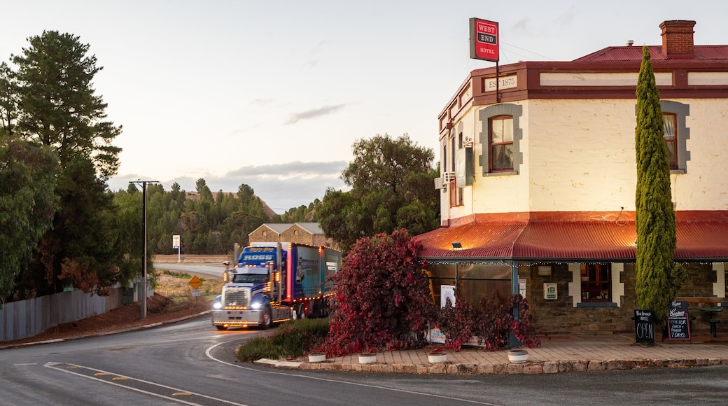 Burra featuring a small town or village