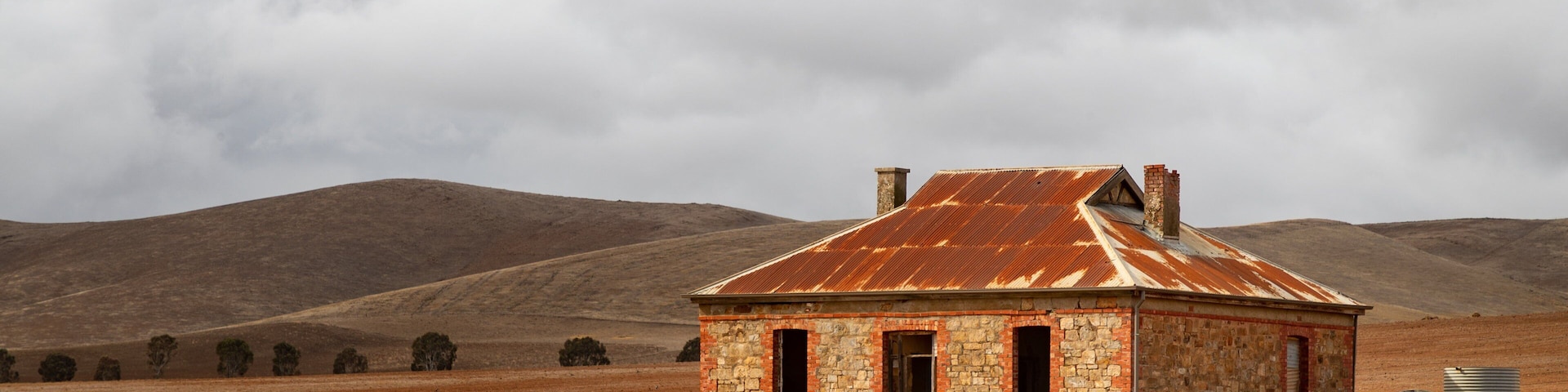 Burra which includes tranquil scenes, farmland and land animals