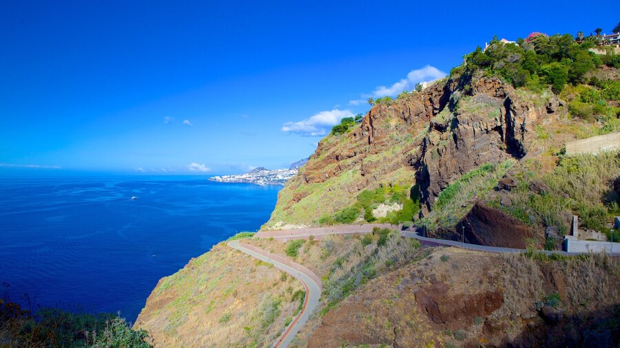 Ponta da Oliveira which includes tranquil scenes, general coastal views and landscape views