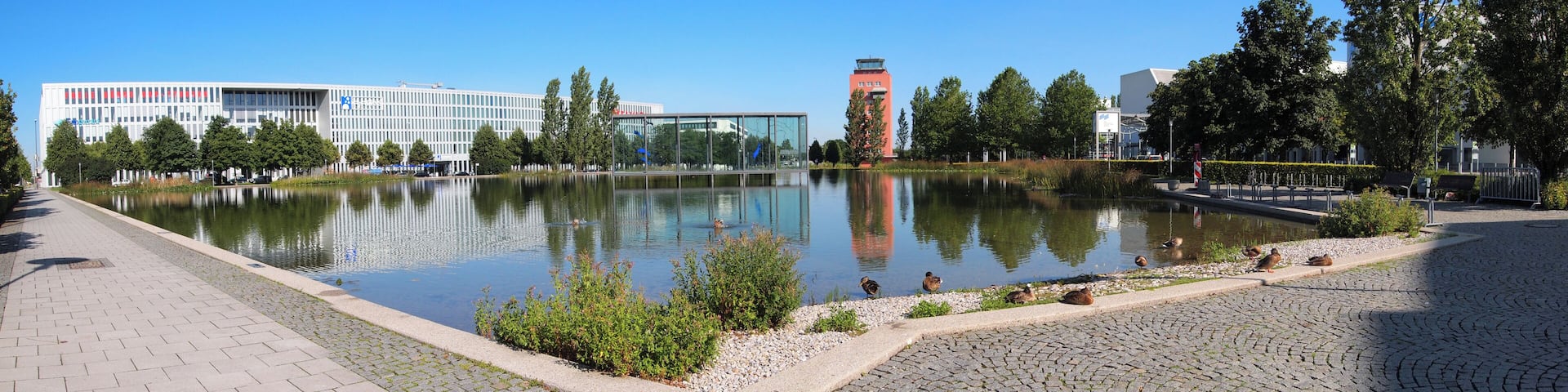 Messesee panorama, Munchen.