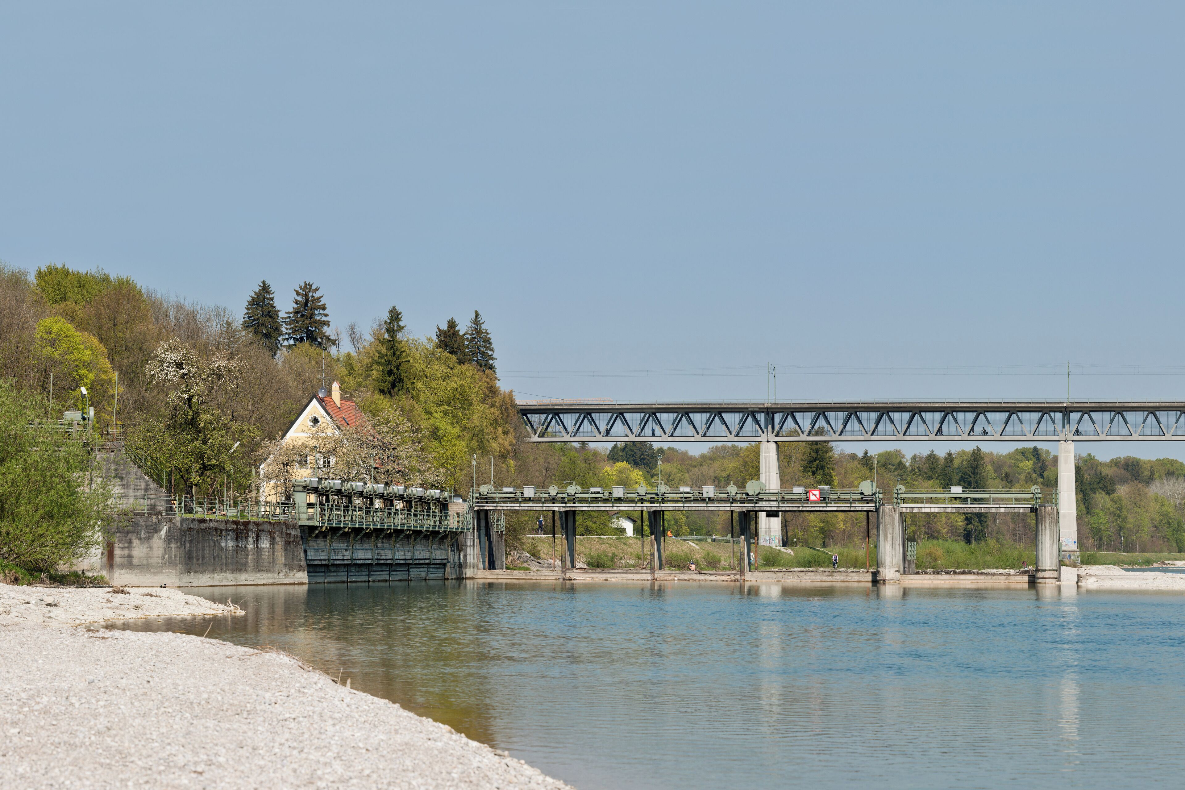 Wehranlage Grosshesselohe, Munich, Germany