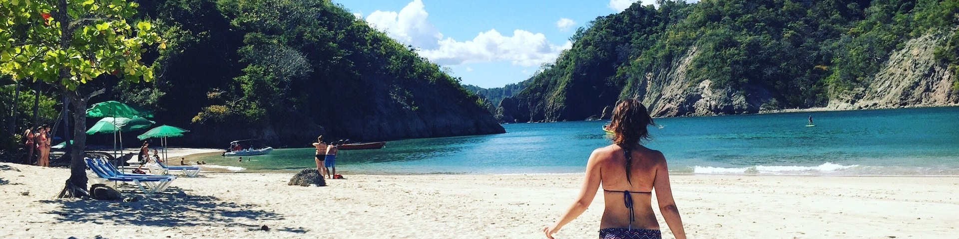 #IslaTortuga off the coast of #CostaRica has stunning beaches, blue waters, and makes you never want to leave ๐ด #BeachBound  #saltyhair #summerair