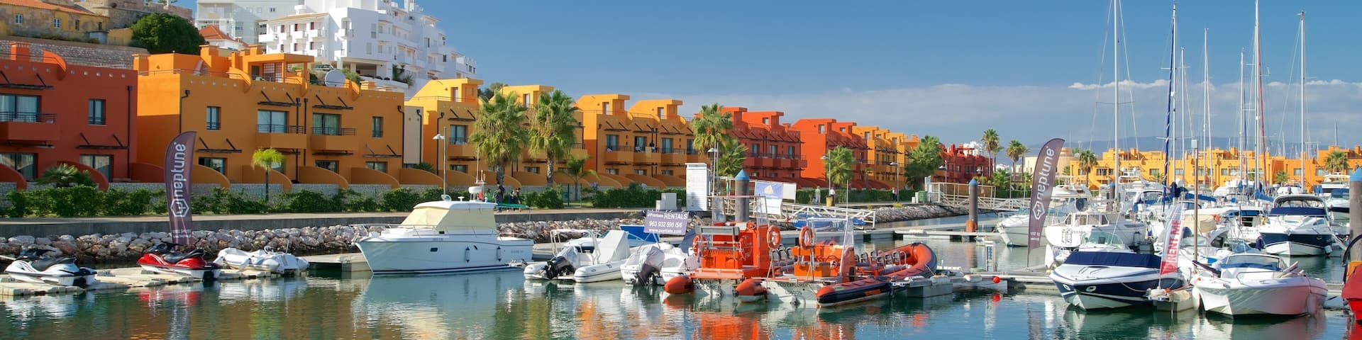 Portimao Marina featuring a bay or harbor