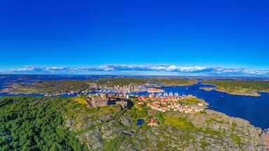 Panorama view of Marstrand in Sweden