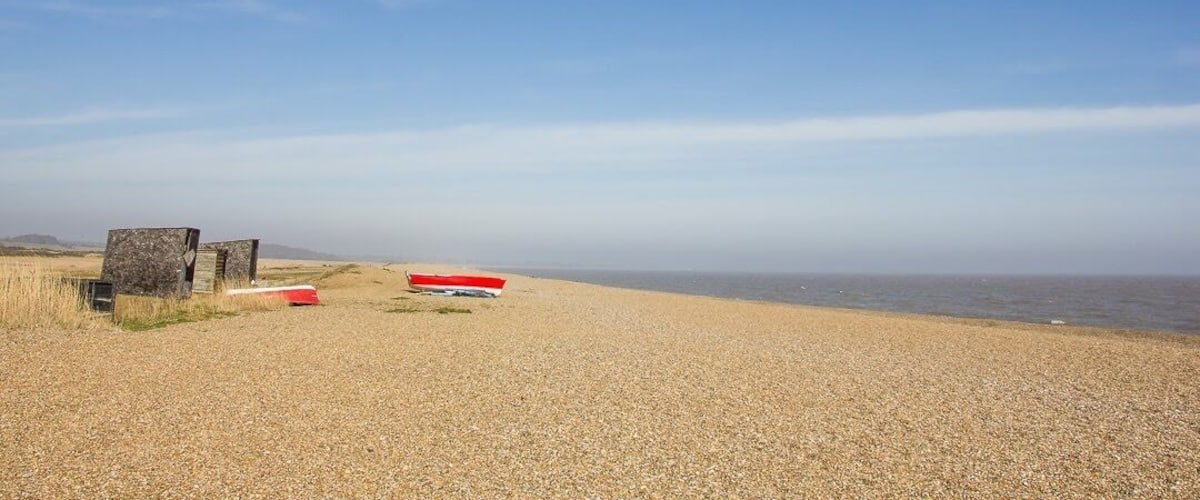 Dunwich beach is a delightful shingle beach with a few fishing huts and a friendly cafe. Head north up the coast and you can walk to the Walberswick marshes, look out for birdlife and an abandoned windmill. #BeachTips