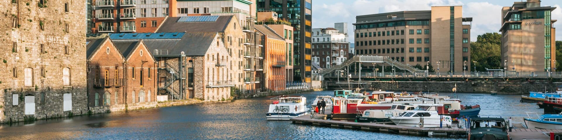 Grand Canal featuring a bay or harbor and a city