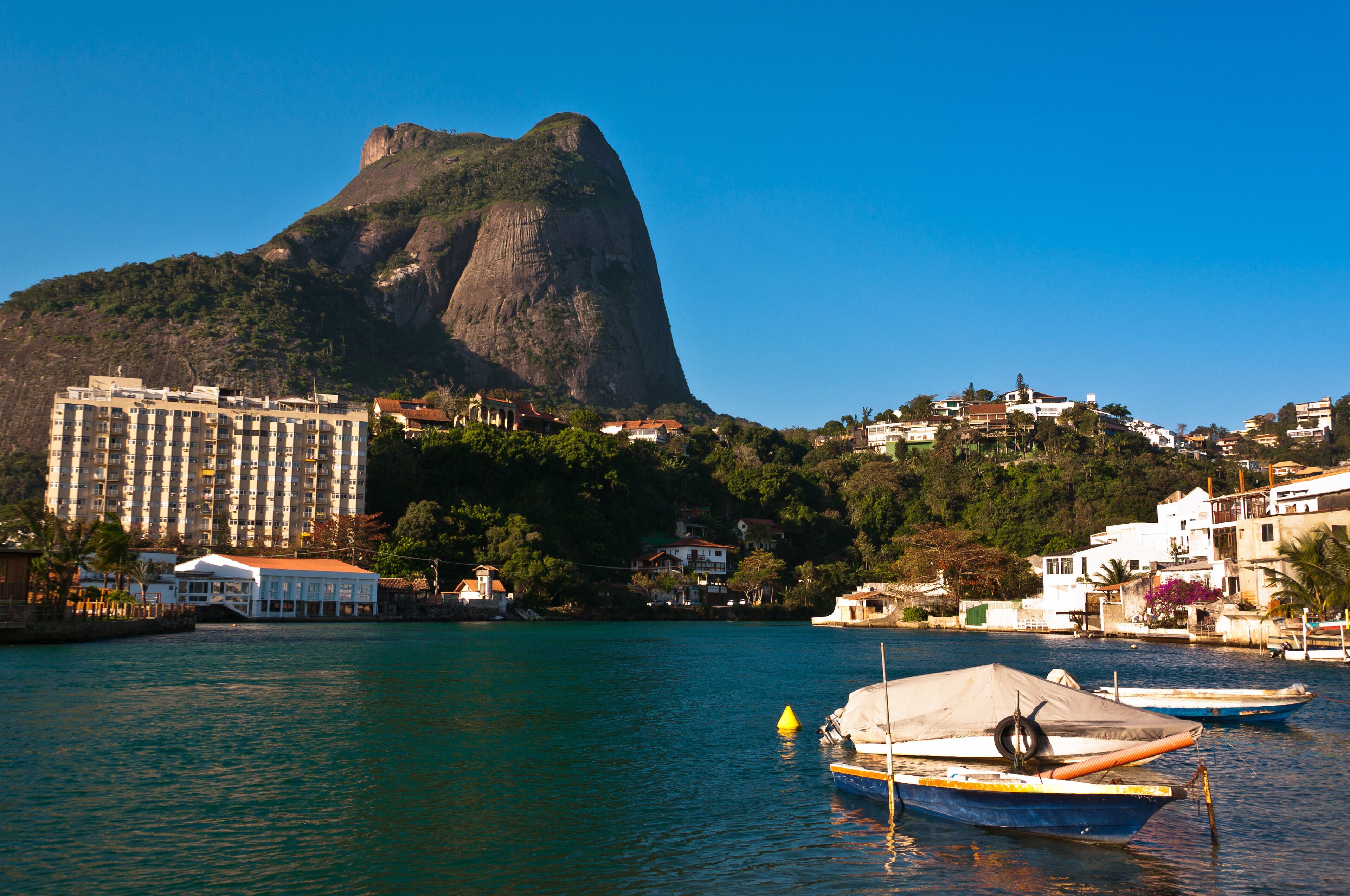 Beautiful Natural Landscape of Rio de Janeiro and Pedra da Gavea