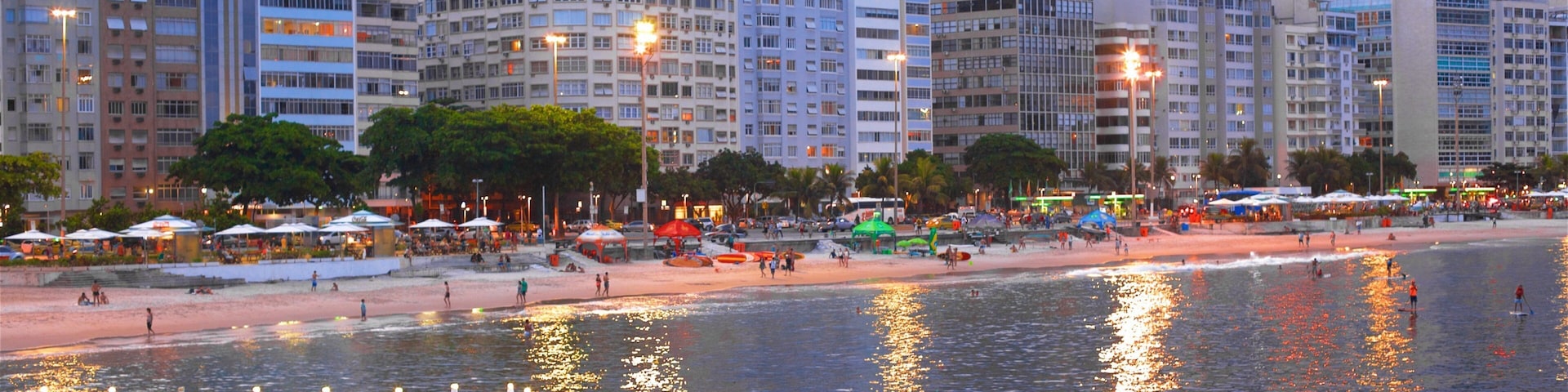 Copacabana Fort 设有 綜覽海岸風景 和 城市