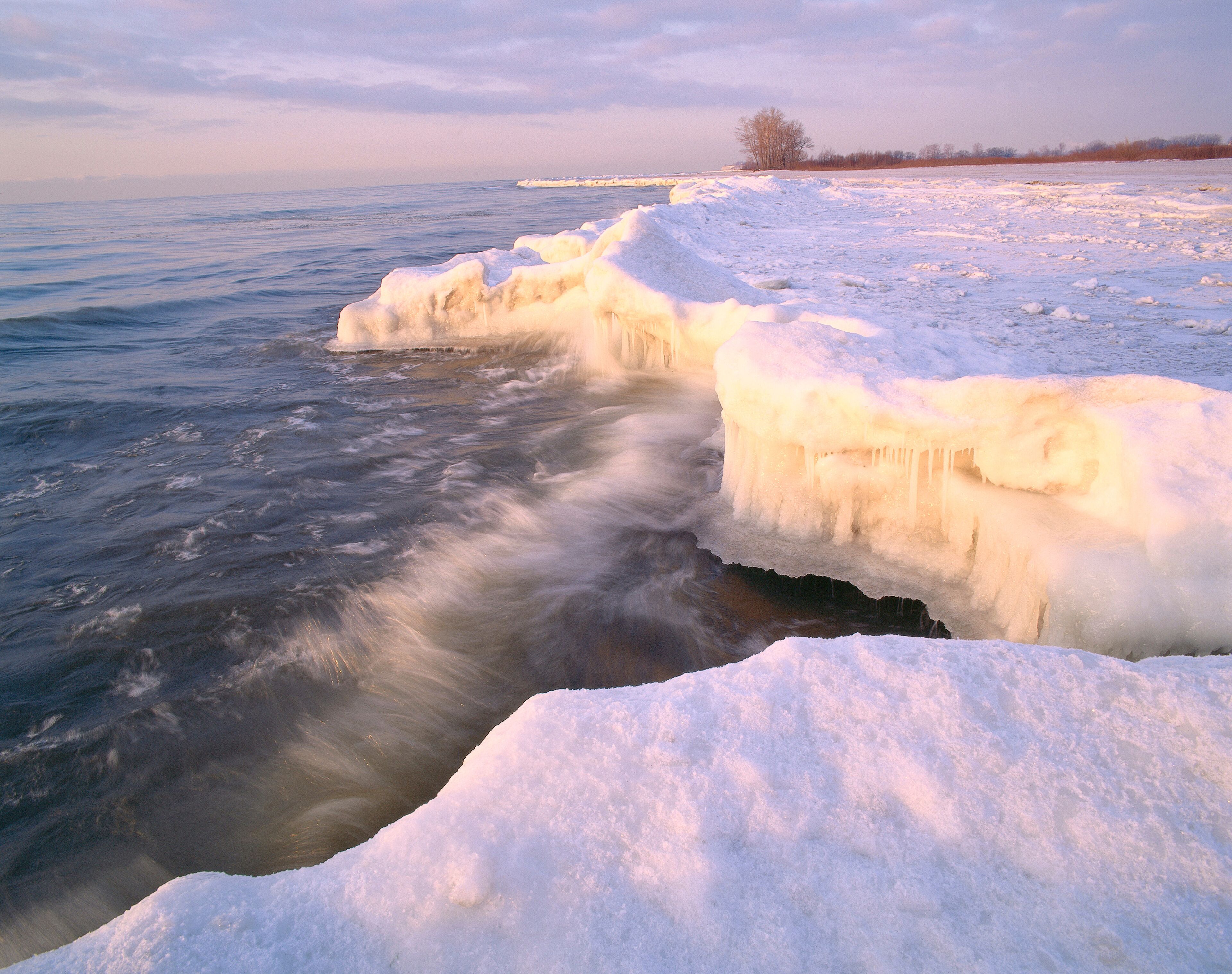 Lake Ontario Shoreline, Darlington Provincial Park, Ontario, Canada