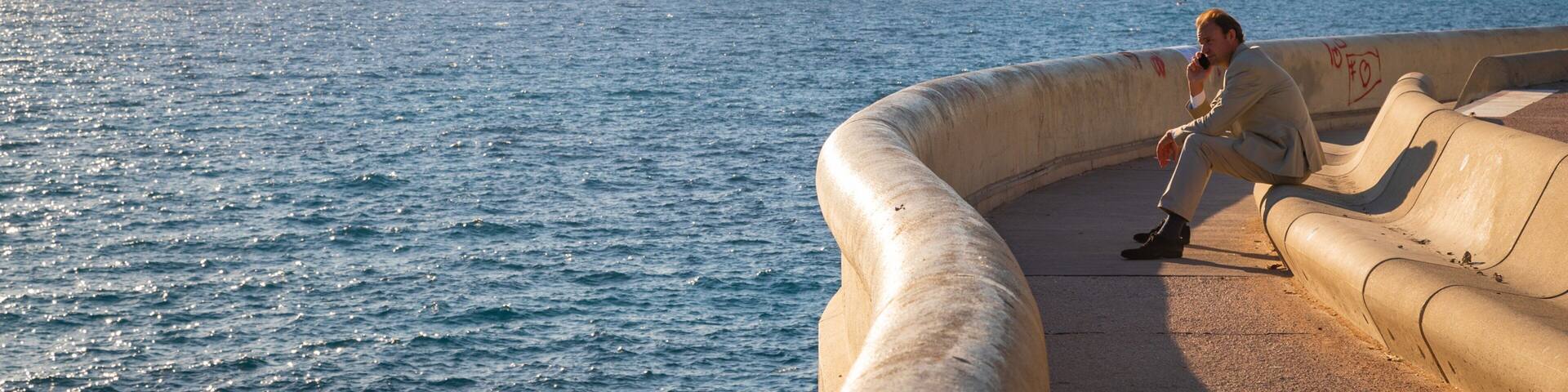 La Corniche showing views, general coastal views and a sunset