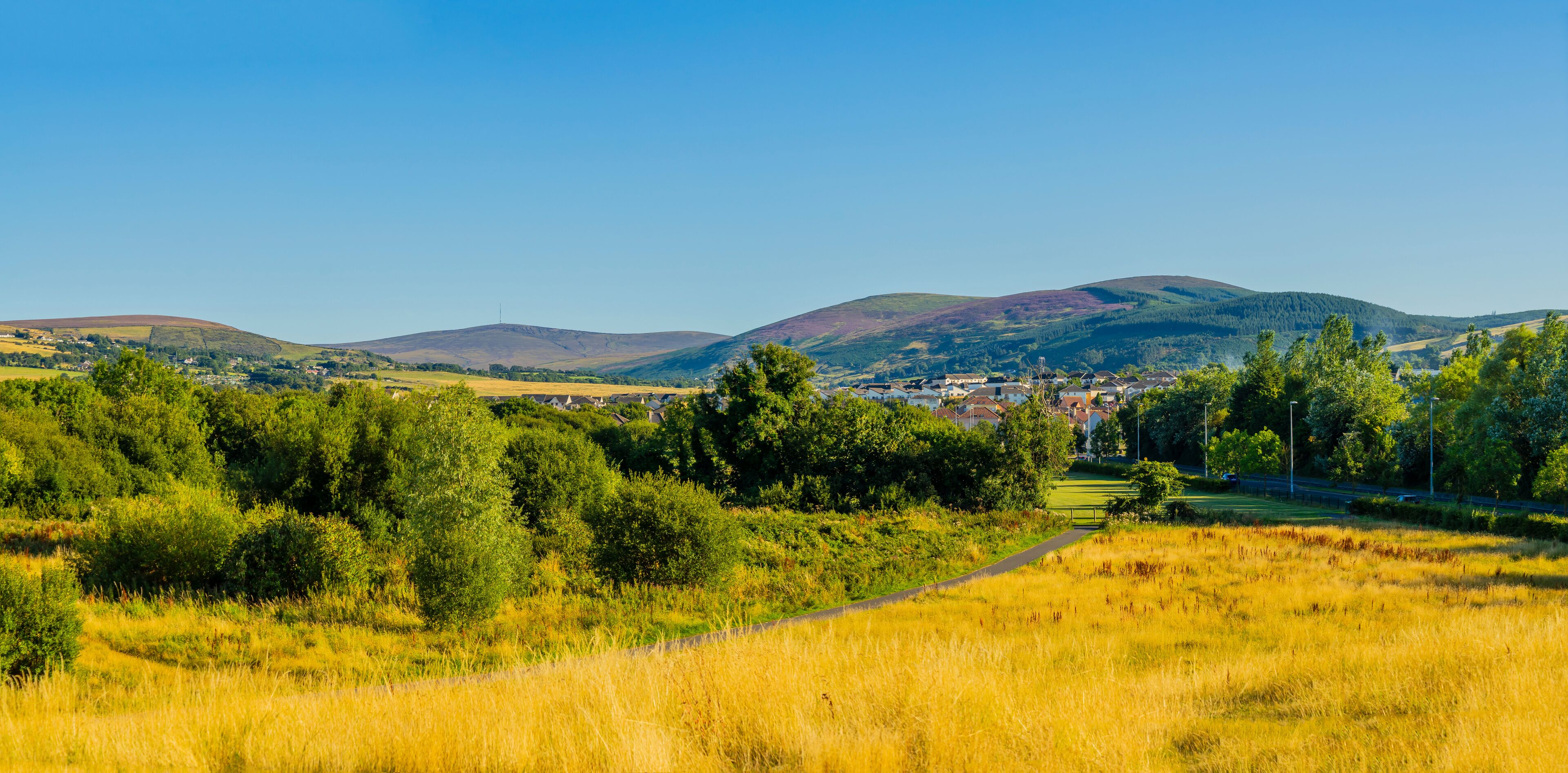 South Dublin Tallaght – view south towards Kiltipper