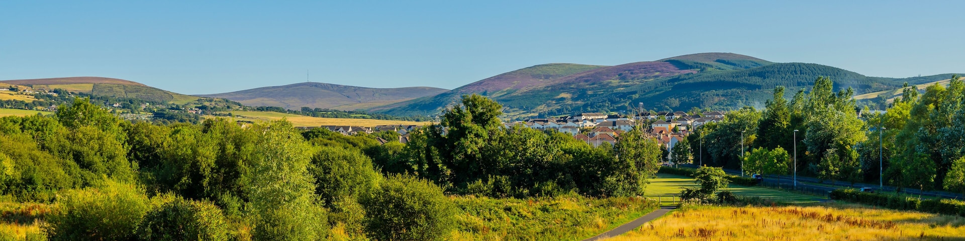 South Dublin Tallaght – view south towards Kiltipper