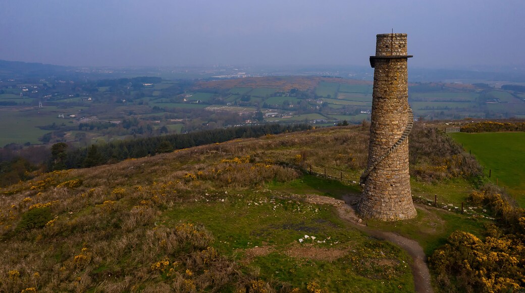 Ballycorus Lead Mine, Ballychorus. County Dublin Ballycorus Lead Mine is located in Ballychorus in south county Dublin. This tower was built in 1807 after a vein of lead was found within the hill.