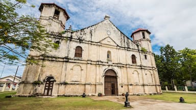 Dimiao, Bohol, Philippines - May 2022: San Nicolas Tolentino Parish, also known as Dimiao Church.