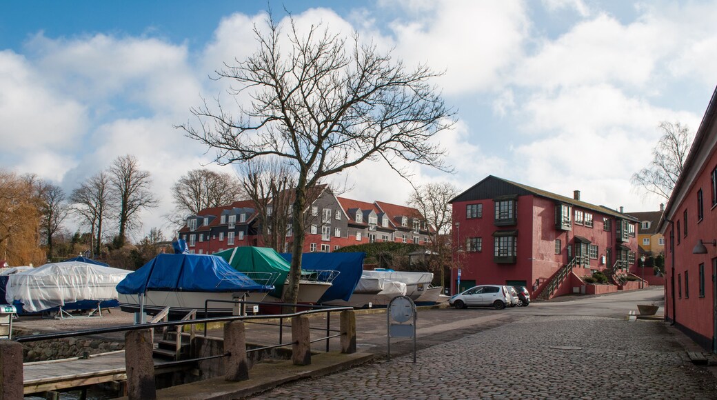 Praestoe harbor in Denmark
